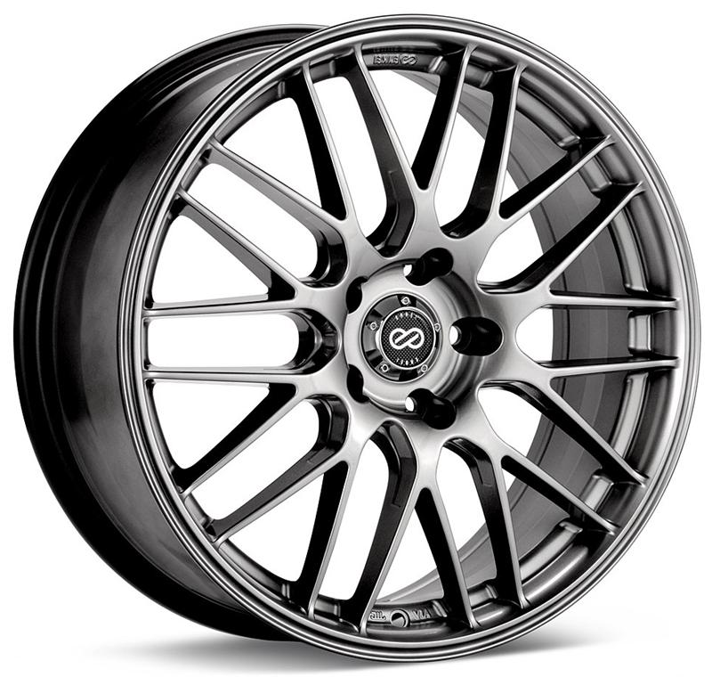 Enkei EKM3 18x7.5 5x100 45mm offset 72.6 Bore Diameter Hyper Silver Wheel