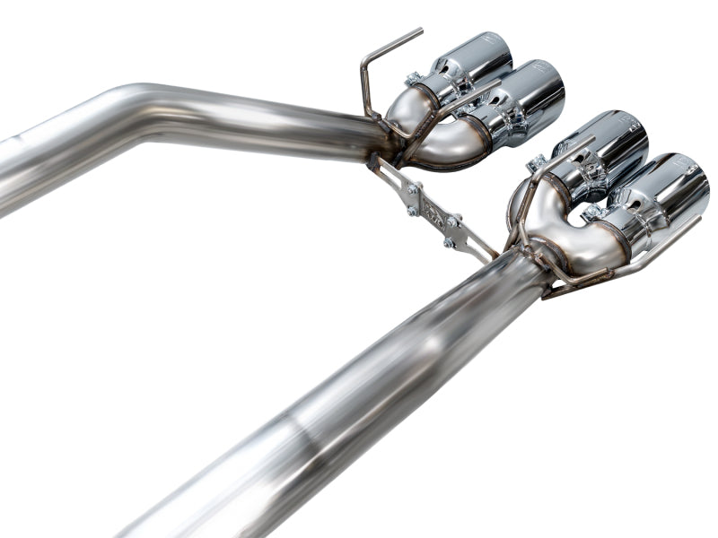 AWE Tuning 05-07 C6 Chevrolet Corvette 6.0L Track Edition Axle-Back Exhaust w/ Chrome Silver Tips