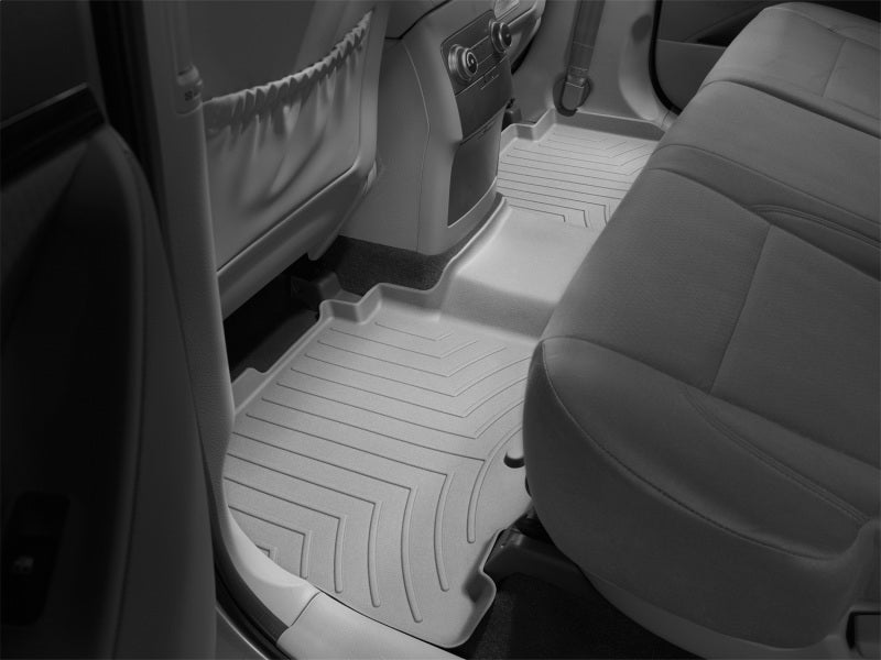 WeatherTech 07+ Hyundai Veracruz Rear FloorLiner - Grey