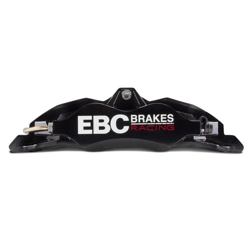 EBC Racing 12-20 Audi A3 (8V) 1.8T Black Apollo-4 Calipers 330mm Rotors Front Big Brake Kit