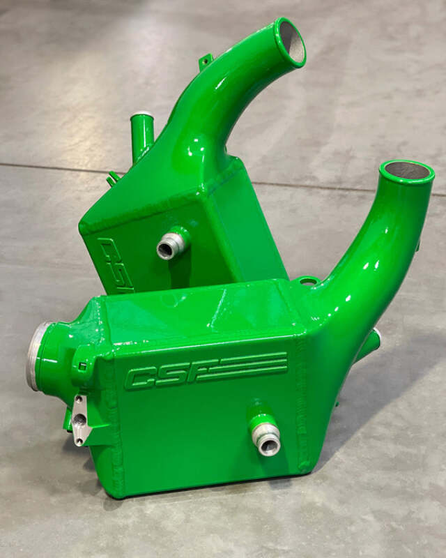CSF 2014+ BMW X5M (F95) / X6M (F96) / XM (G09) Charge-Air-Cooler - Java Green