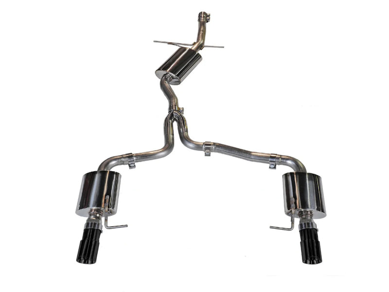 AWE Tuning Audi B8.5 All Road Touring Edition Exhaust - Dual Outlet Diamond Black Tips