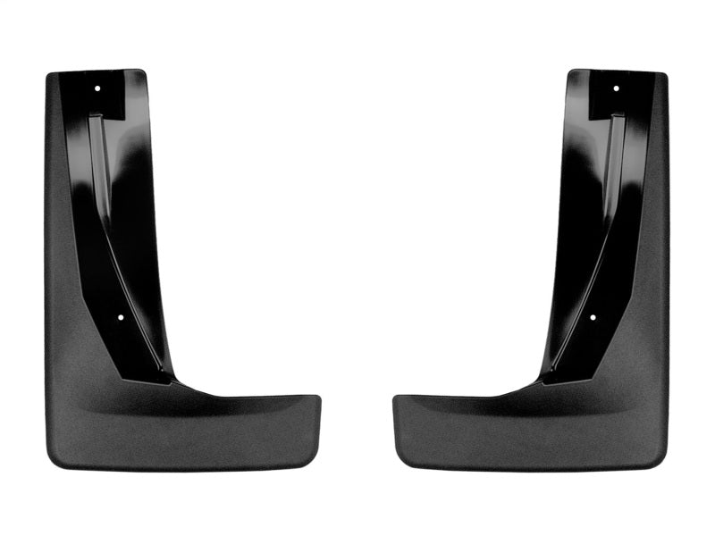WeatherTech 2018+ Volkswagen Tiguan No Drill Front MudFlaps - Black (Will Not Fit R-Line)
