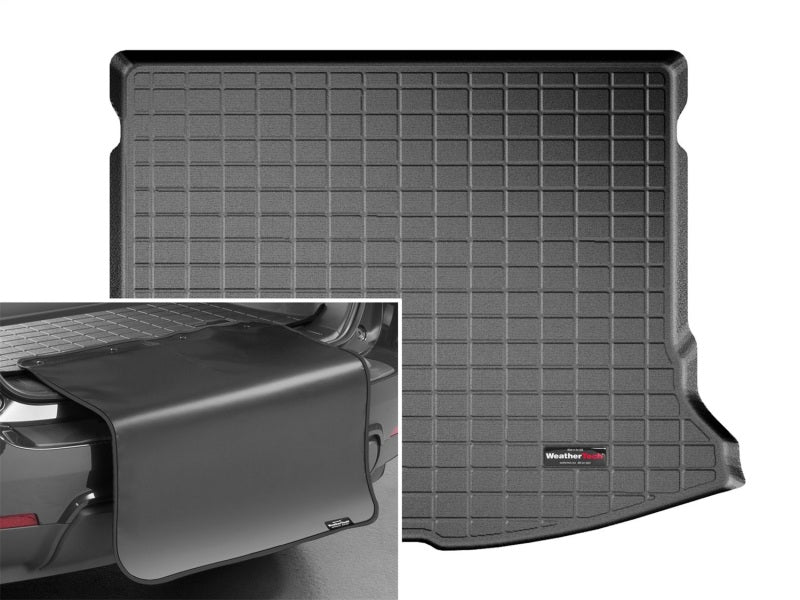 WeatherTech 15-18 Volvo V60 Cargo Liner w/ Bumper Protector - Black