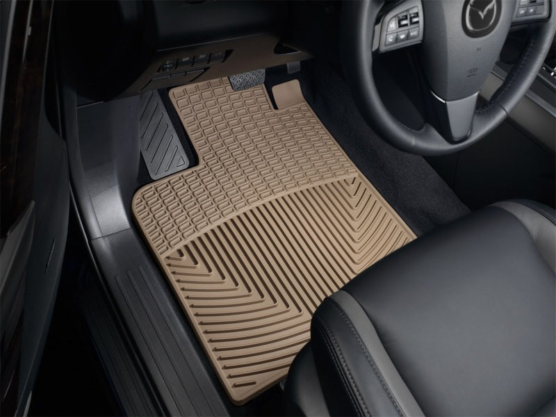 WeatherTech 09+ Mazda CX-9 Front Rubber Mats - Tan