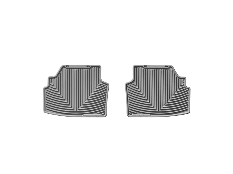 WeatherTech 06-12 BMW 3-Series Coupe Rear Rubber Mats - Grey