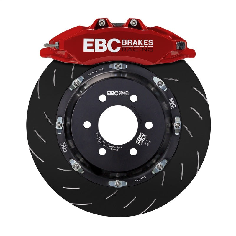 EBC Racing 13-16 BMW M235i (F22)/F23) Red Apollo-6 Front Right Caliper