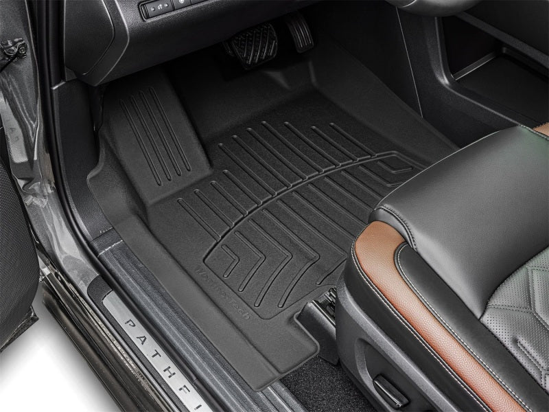 WeatherTech 22-23 Infiniti QX60 Front FloorLiner HP - Black
