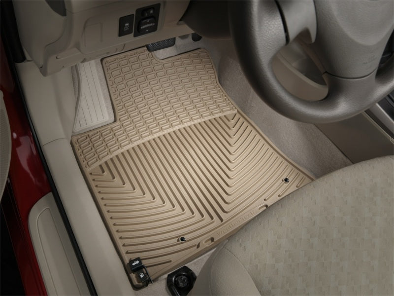 WeatherTech 09+ Pontiac Vibe Front Rubber Mats - Tan