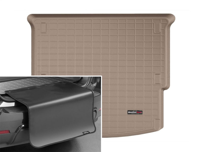 WeatherTech 2019+ Chevrolet Blazer Cargo Liner w/Bumper Protector - Tan