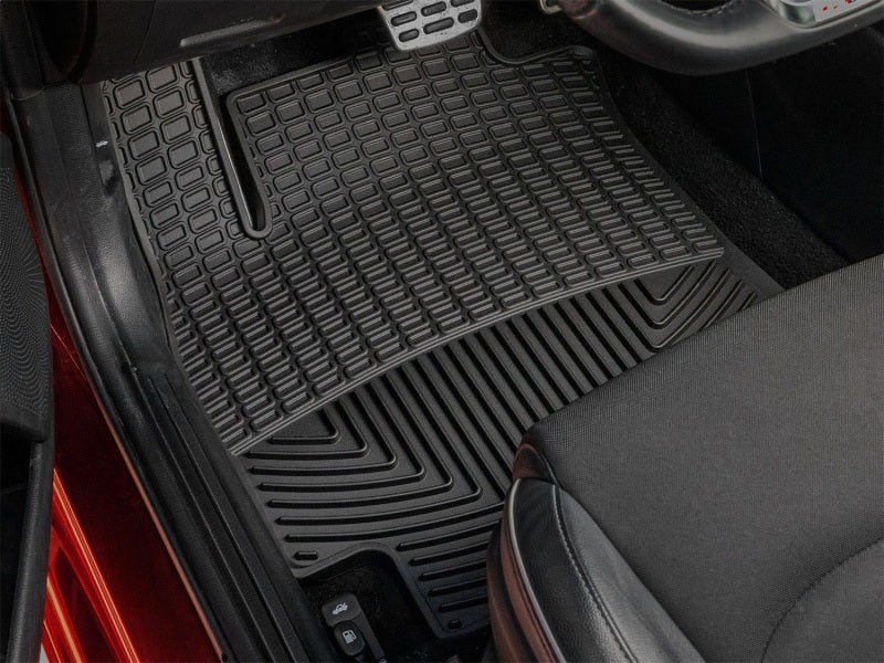 WeatherTech 19-24 Kia Forte 1st Row Front All-Weather Floor Mats - Black