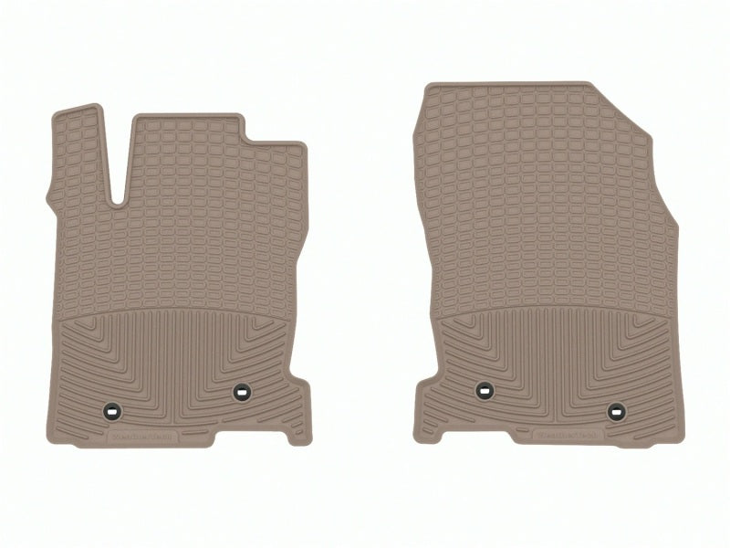 WeatherTech 15-21 Lexus NX (Incl. Hybrid) AZ10 Front Rubber Mats - Tan