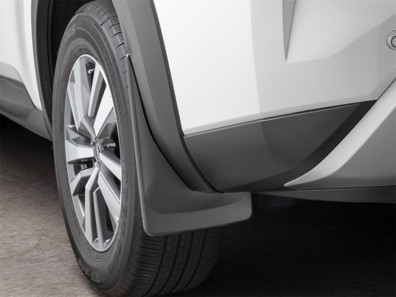 WeatherTech 22-23 Nissan Pathfinder Rear No Drill MudFlaps - Black