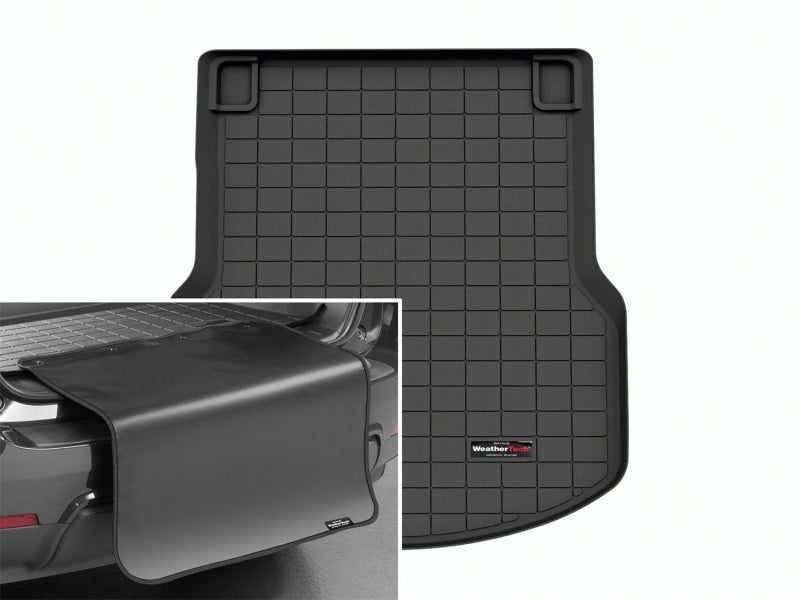 WeatherTech 20-22 Bentley Flying Spur Trunk Cargo Liner w/Bumper Protector - Black