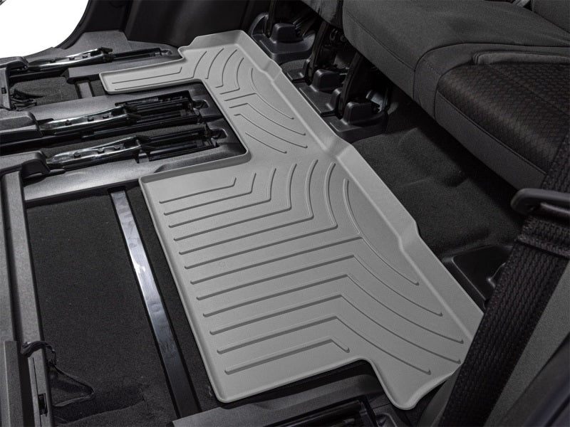 WeatherTech 2021+ Cadillac Escalade Rear FloorLiner HP - Grey
