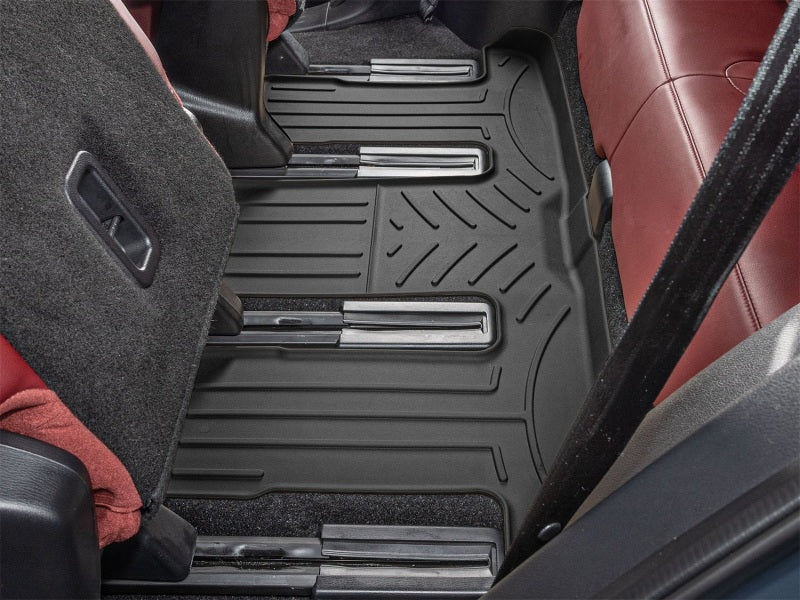 WeatherTech 20-23 Mazda CX-9 Rear FloorLiner HP - Black