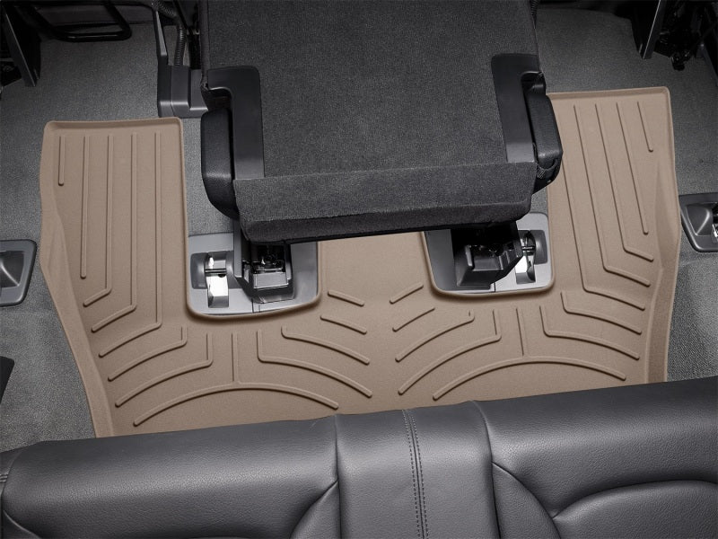 WeatherTech 17-25 Audi Q7 2nd Row Rear FloorLiner HP - Tan