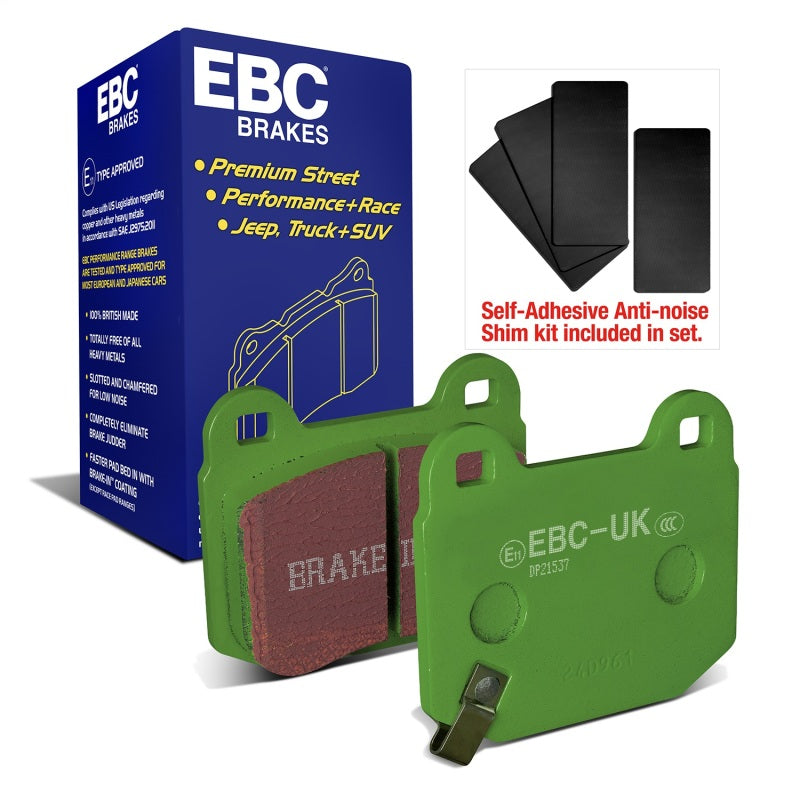 EBC 03-04 Infiniti G35 3.5 (Manual) (Brembo) Greenstuff Rear Brake Pads