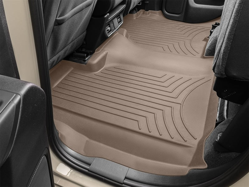 WeatherTech 2019+ Chevrolet Silverado 1500 Rear FloorLiner HP - Tan