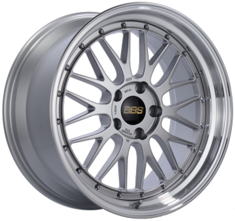 BBS LM 17x7.5 5x114.3 ET38 Silver Center 82 mm PFS/ Clip Required