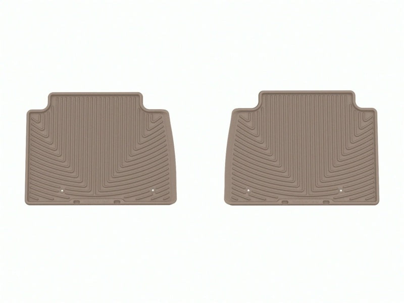 WeatherTech 11-13 Infiniti QX / 14-18 QX80 / 17-18 Nissan Armada Rear Rubber Mats - Tan