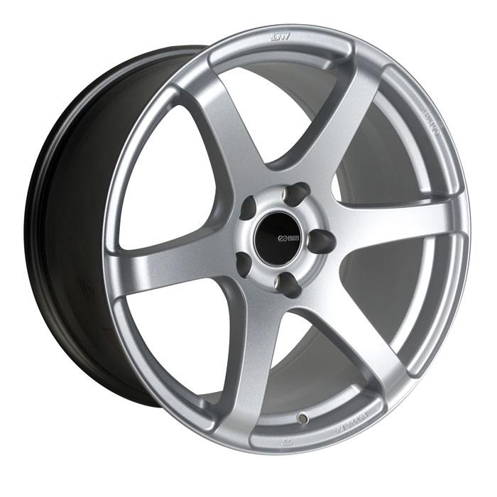 Enkei T6S 18x8 45mm Offset 5x100 Bolt Pattern 72.6 Bore Matte Black Wheel