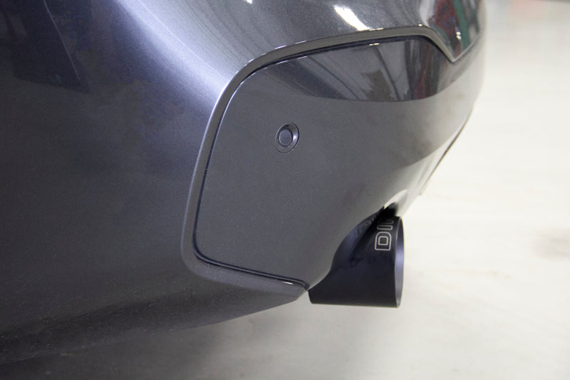 Dinan 16-23 BMW X1/X2 xDrive28i (F48/F39) Valved Axleback Exhaust System - Black Tips