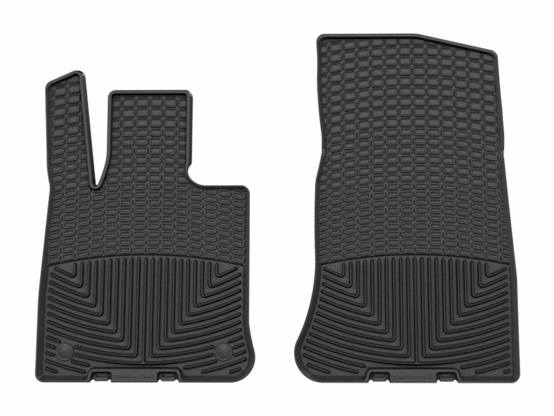 WeatherTech 24-26 Mercedes-Benz AMG GLC 43 Coupe 1st Row Front All-Weather Floor Mats 2pc - Black
