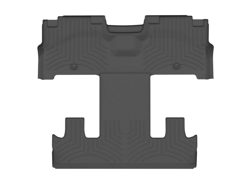 WeatherTech 2018+ Ford Expedition MAX Rear FloorLiner - Black (Works w/ 2nd Row Bucket Seats)