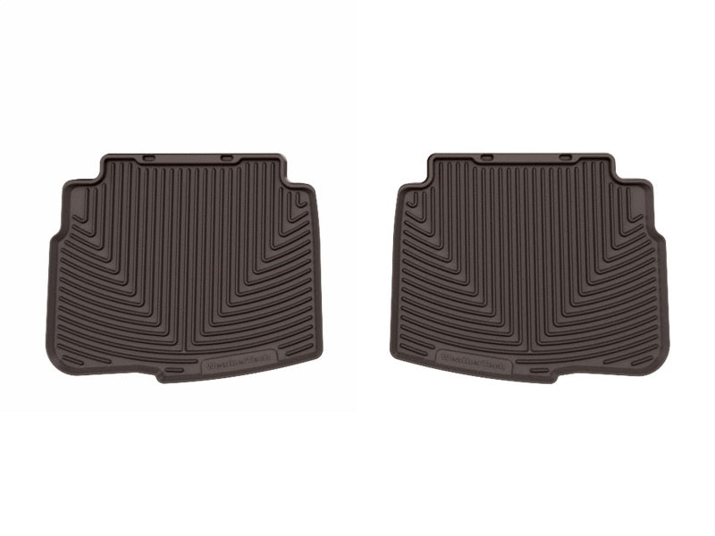 WeatherTech 20-25 Subaru Legacy/Outback Rear All-Weather Floor Mats - Cocoa