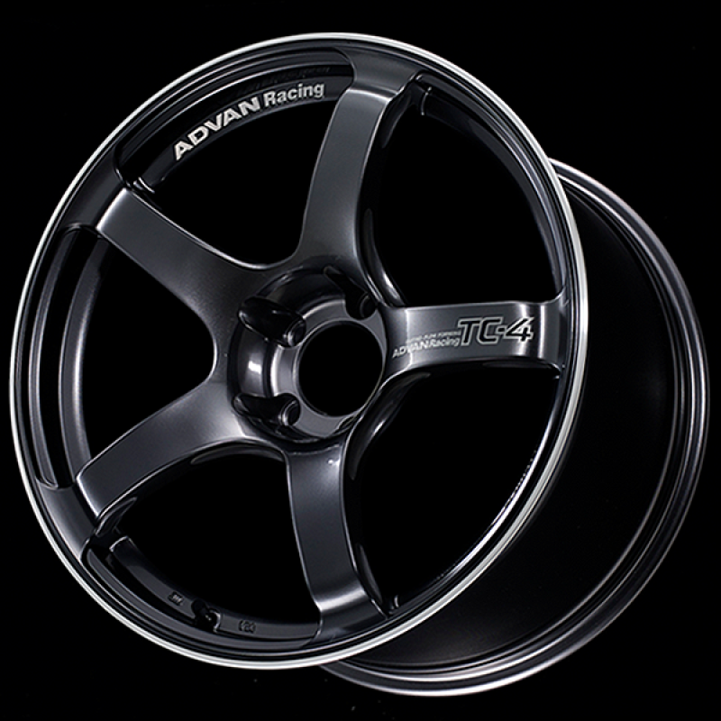 Advan TC4 15x6.0 +45 4x100 Racing Gunmetallic and Ring Wheel