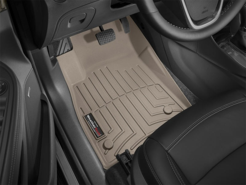 WeatherTech 13+ Buick Encore Front FloorLiner - Tan