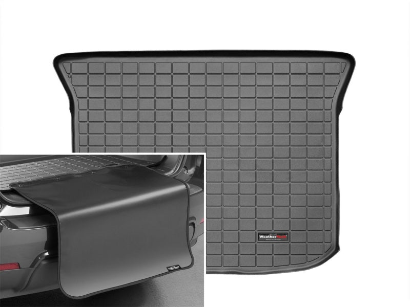 WeatherTech 07-12 Ford Edge Cargo Liner w/ Bumper Protector - Black