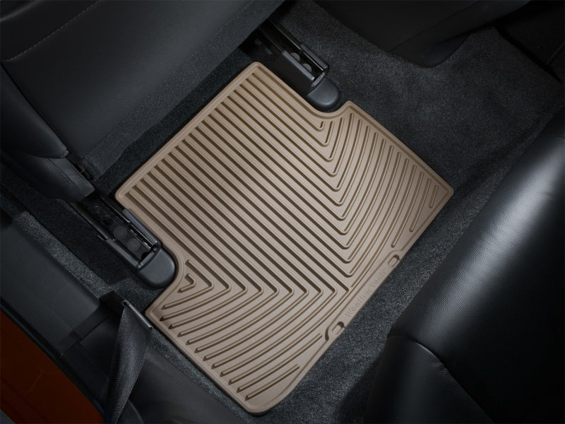 WeatherTech 08-12 Honda Accord Rear Rubber Mats - Tan