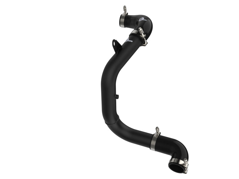 aFe Bladerunner 2.5in Aluminum Tube Hot Charge Pipe Black 2Volkswagen 22-23 GTI (MKVIII) L4-2.0L (t