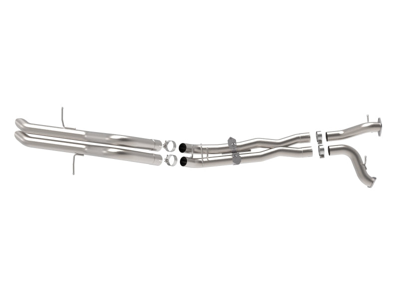 aFe Vulcan Series 3in Stainless Steel Cat-Back Hi-Tuck Exhaust Ford Bronco Raptor 22-26 V6-3.0L (tt)
