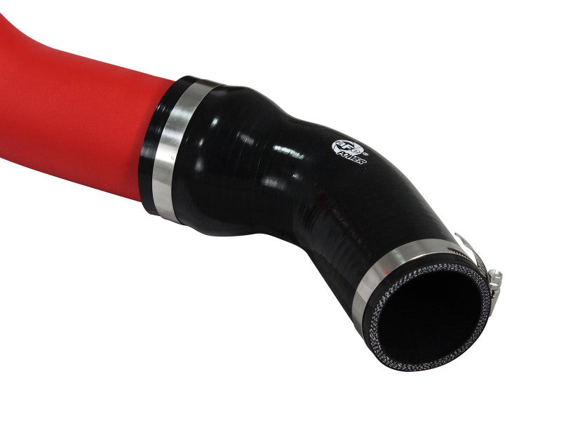 aFe BladeRunner Intercooler Tube Hot Side 3in Ram 1500 14-15 EcoDiesel V6-3.0L (td) - Red