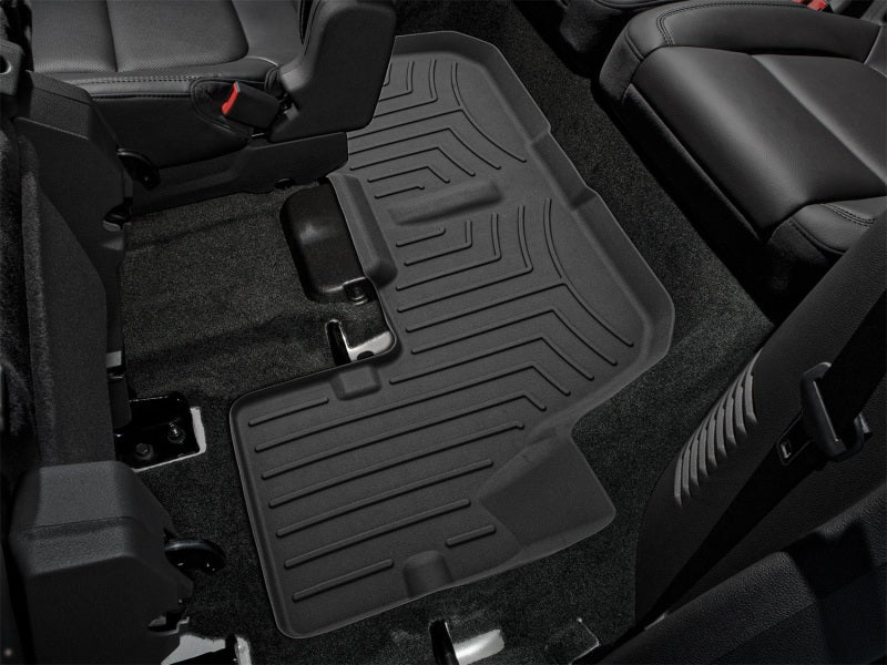 WeatherTech 2015-2019 Ford Explorer Rear FloorLiner HP - Black