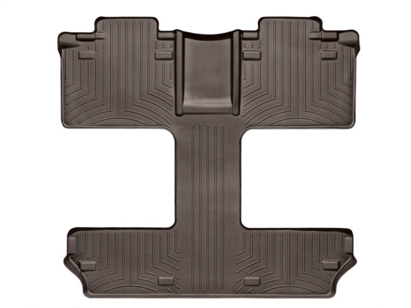 WeatherTech 2011+ Toyota Sienna Rear FloorLiner - Cocoa