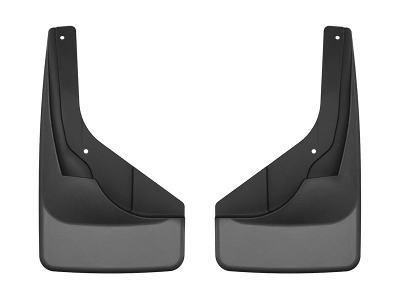 WeatherTech 21-25 Volkswagen Taos Front Mudflaps - Black