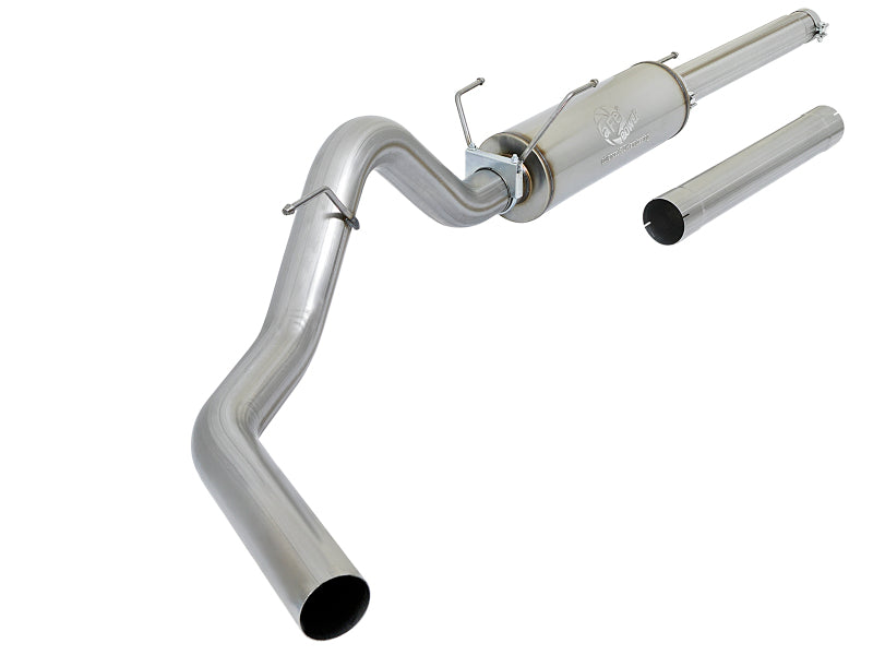 aFe LARGE Bore HD Exhausts Cat-Back SS-409 EXH CB Dodge Diesel Trucks 03-04 L6-5.9L (td)
