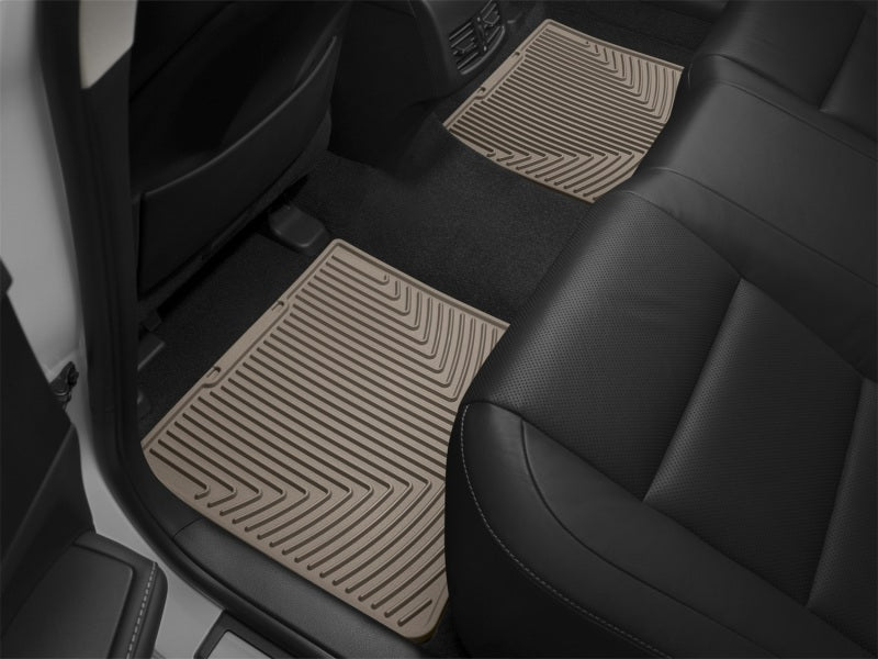WeatherTech 13+ Lexus ES Rear Rubber Mats - Tan