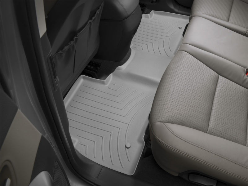 WeatherTech 13+ Hyundai Santa Fe Rear FloorLiner - Grey