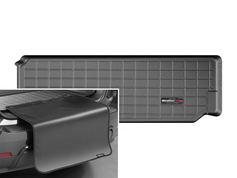 WeatherTech 2014-2018 BMW X5 Cargo w/ Bumper Protector - Black (Behind 3rd Row)