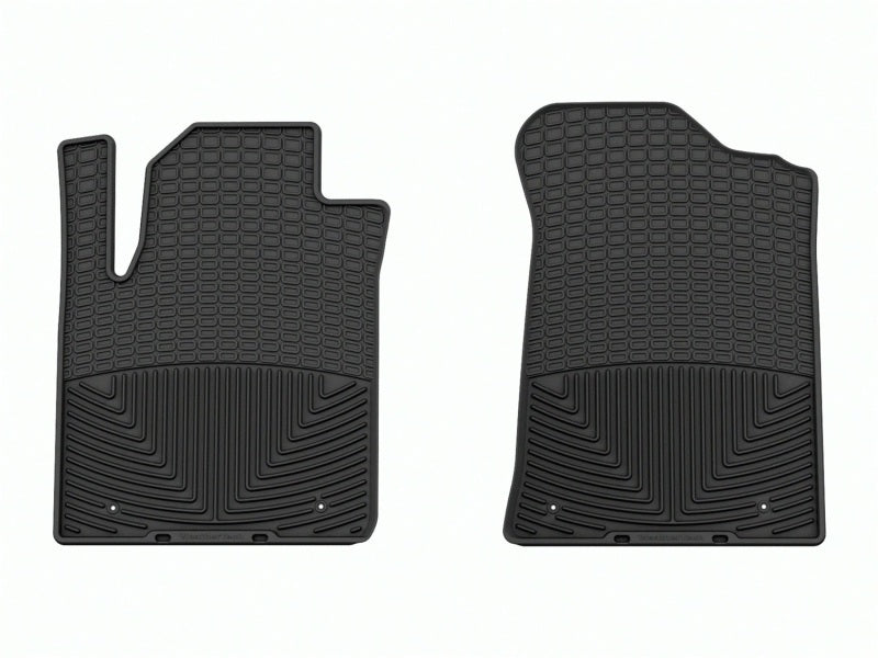 WeatherTech 11-13 Infiniti QX / 14-18 QX80 / 17-18 Nissan Armada Front Rubber Mats - Black
