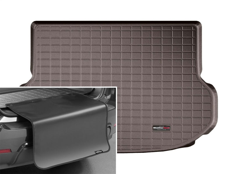 WeatherTech 2015+ Lexus NX 200T / 300H AZ10 Cargo With Bumper Protector - Cocoa
