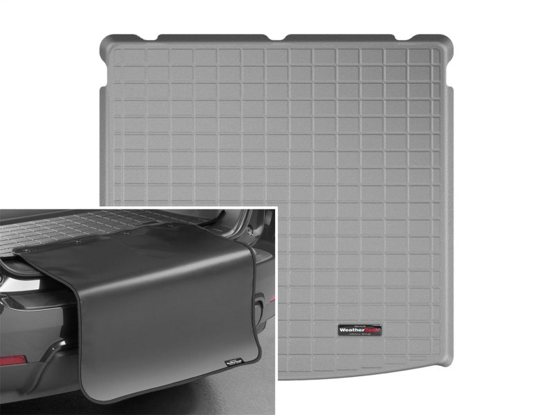 WeatherTech 2018+ Volkswagen Tiguan Cargo Liner w/ Bumper Protector - Grey (5 Passenger Seating)