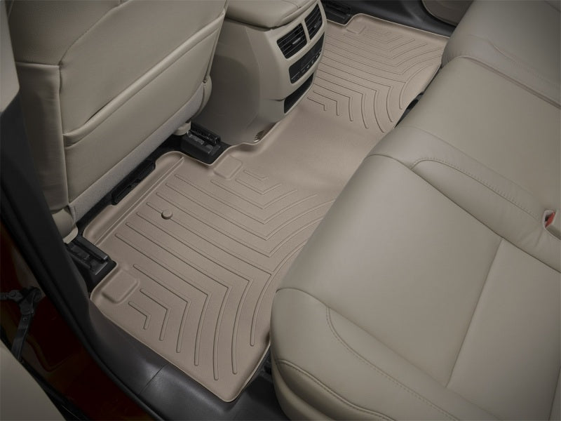 WeatherTech 14+ Acura MDX Rear FloorLiner - Tan