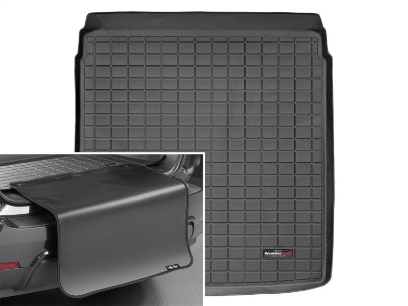 WeatherTech 09-17 Volkswagen CC Cargo Liner w/ Bumper Protector - Black
