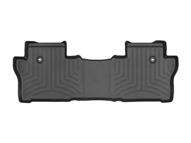 WeatherTech 2016+ Honda Pilot (Elite Trim Level ONLY) Rear FloorLiner - Black